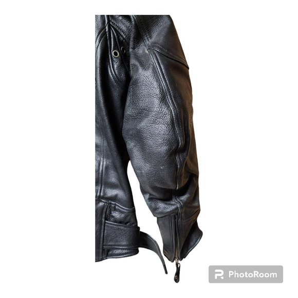 Men's XPERT Motorcycle Leather Jacket - Picture 6 of 6